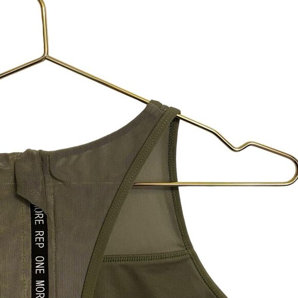 Zyia Active Olive Green Sports Bra MED - Picture 3 of 7